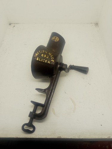 Vintage spong bean slicer blue - vintage,