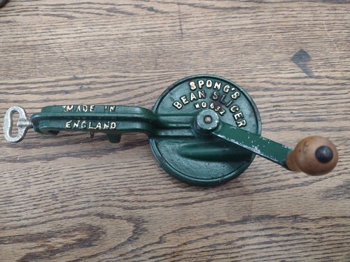 Antique cast iron - cast, wooden