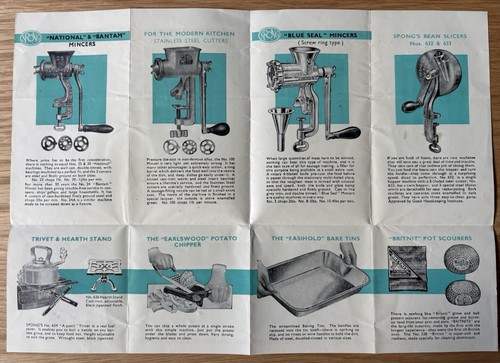 Vintage spong mincer slicer - spong,